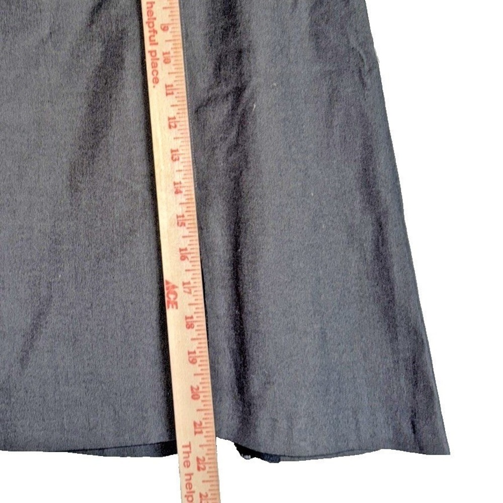 Sigrid Olsen Gray Y2K Minimalist Skirt Set Size 8 Quiet Luxury Capsule Wardrobe - Picture 9 of 16